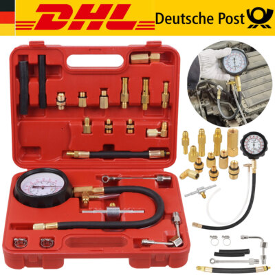 KFZ Benzindrucktester Öldruckmesser Druckprüfer Kraftstoffdruckprüfer Messgerät