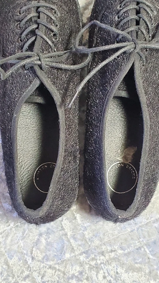 Zapatos de cuero crin de caballo negros de Mosson Bricke talla 11 Urban Outfitters Foto 4 de 4