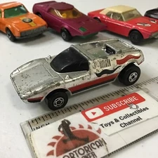 VINTAGE 1971 MATCHBOX SUPERFAST #I SILVER STREAK MOD ROD 1/64 PARTS REST ENGLAND