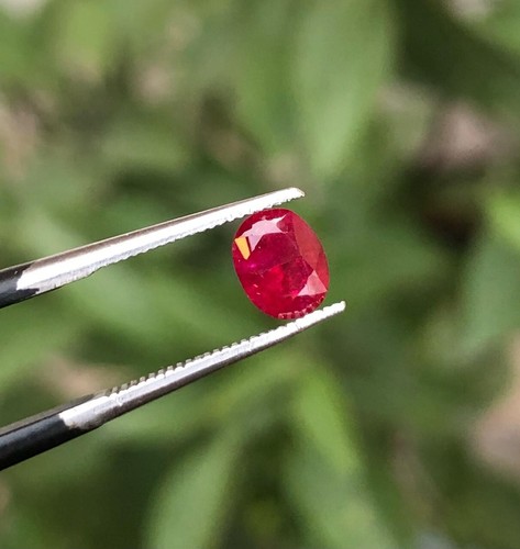 0.65 CTs Top Quality Natural Ruby best color Unheated From Afg Jigdalek - Imagen 4 de 7