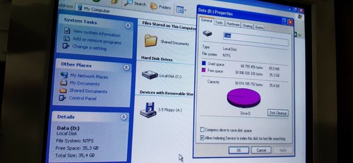 Vintage Windows XP PC Pentium 4-1.8 CPU -1GB RAM - 80GB HD - CANYON 9BD2AS-E MB - Picture 11 of 12