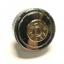 Custom Chrome Billet "44 MAG" Knurled Bolt for Harley Mounting Seat to Fender
