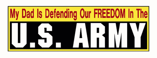 Calcomanía 3 X 9 del Ejército de los Estados Unidos Calcomanía Ejército de los Estados Unidos Carreras Militares - Imagen 4 de 13