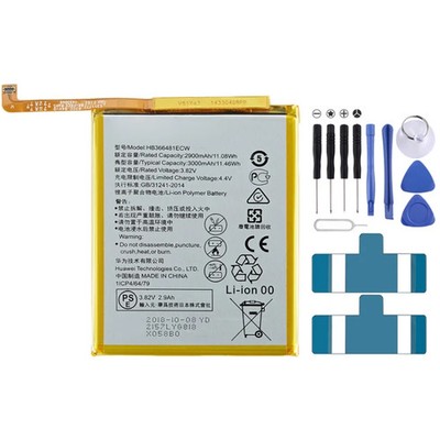 3000mAh Li-Polymer Battery Replacement for Huawei P20 Lite / P10 Lite / Nova 3e