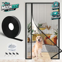 Fliegengitter Magnet BalkontüR Katzenschutz 110X220Cm Ohne Bohren Sichtschutz