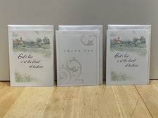 Lot Of 3 New Hallmark Thank You Cards w/ Envelopes