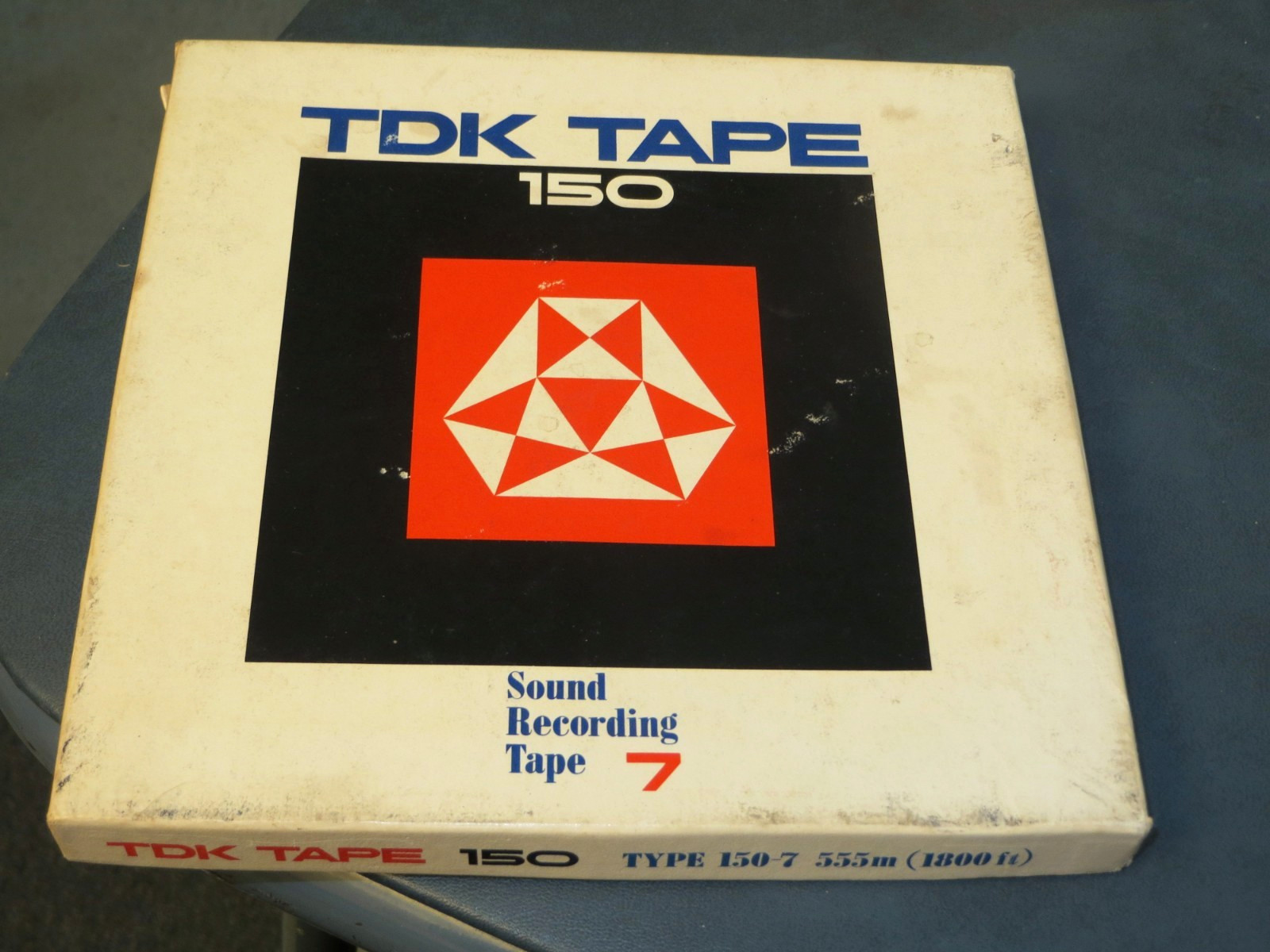 TDK REEL TAPE 150 SOUND RECORDING 7" REEL 1800 FT