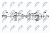 NTY Antriebswelle NPW-PL-087 FüR Opel Antara L07 Cdti 4X4 Chevrolet Captiva C100