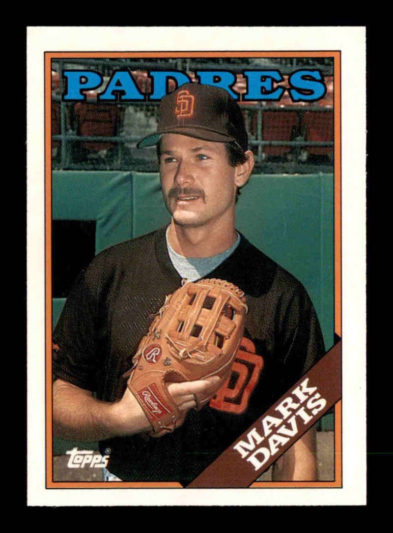 1988 Topps Tiffany #482 Mark Davis   NM/NM+ x3447509