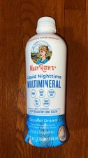 MaryRuth Organics Liquid Nighttime Multimineral, Coconut Dream - 32oz