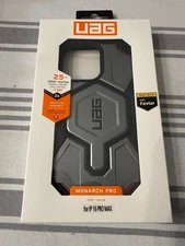 uag monarch pro silver for iphone 16 pro max