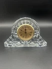 Vintage Waterford Cut Crystal Cottage Clock