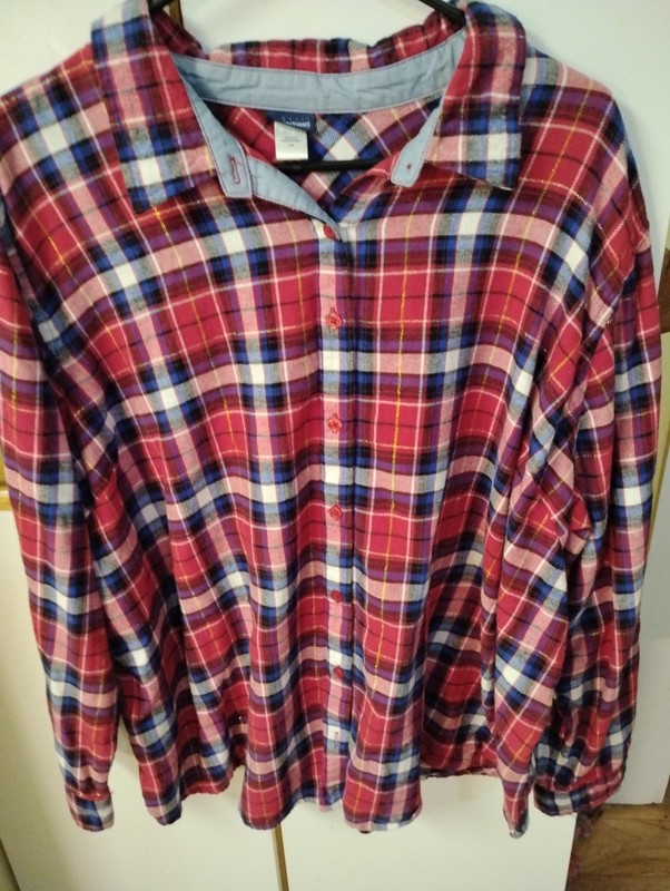 basic editions womens tops. Women 3XL.Red, White And Blue 