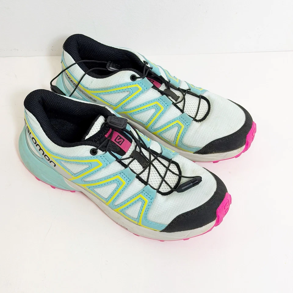 Tênis Salomon Kids Speedcross Junior Trail Running Meninas Tamanho 2 - Imagem 2 de 4