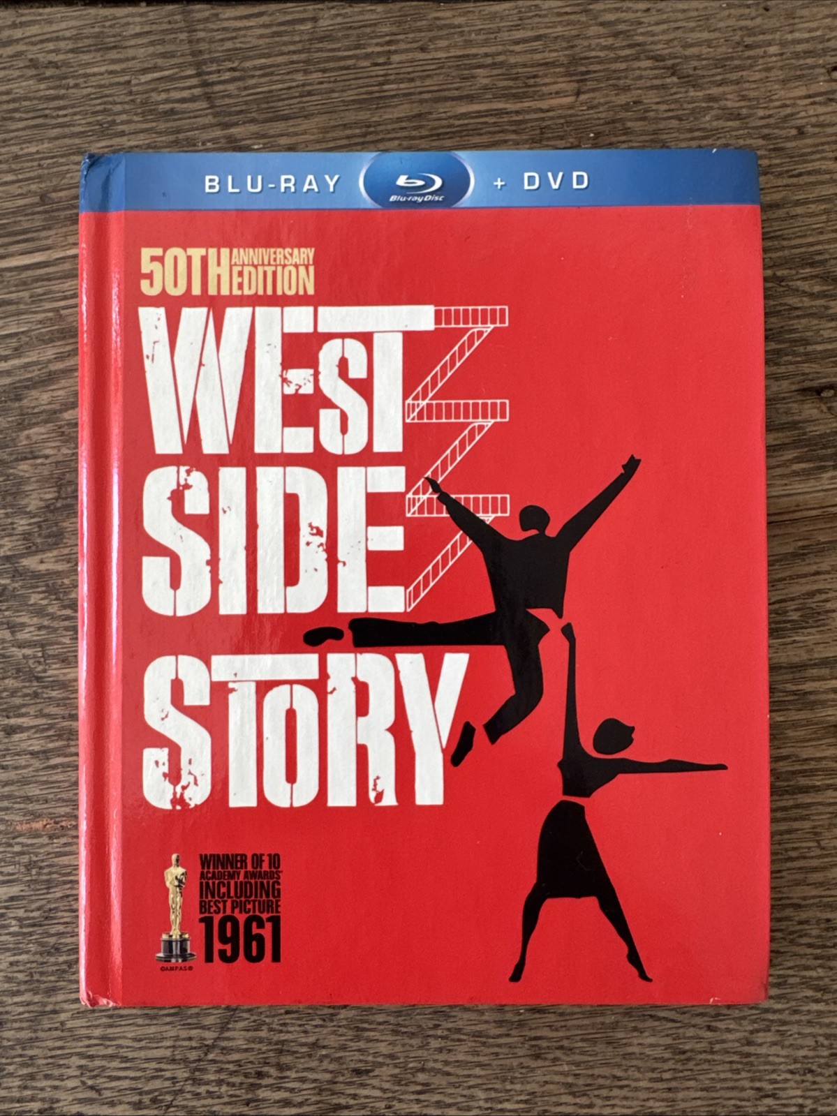 West Side Story (50th Anniversary Edition) Blu-ray + DVD (3-disc) Digipak Rare