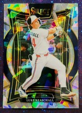 2025 Panini Select - Concourse Luke Keaschall #42 Ice Prizm (RC) Minnesota Twins