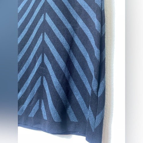 MAX STUDIO STRETCH Geometric Fitted Dress sz L - Picture 9 of 9