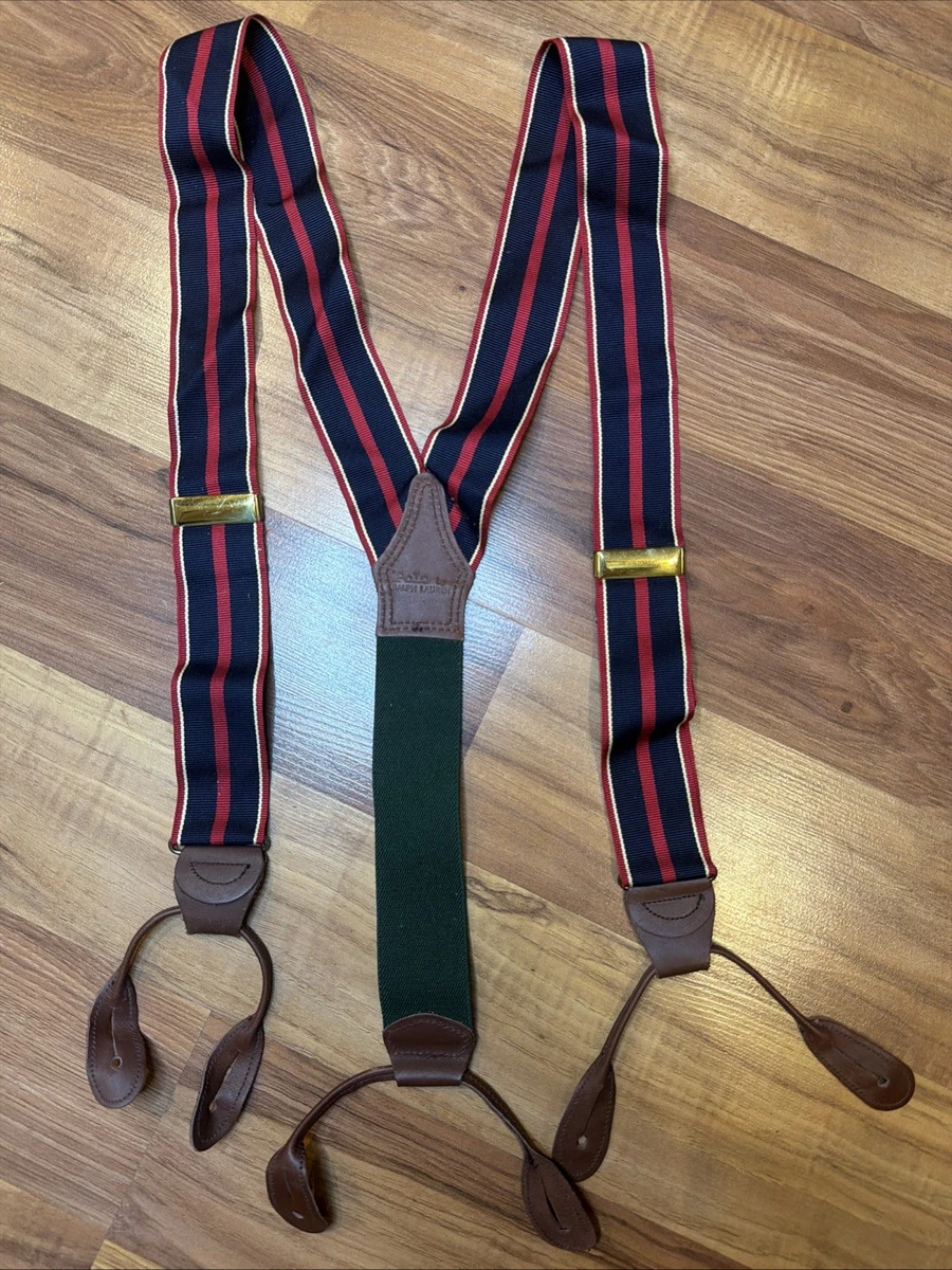 Polo Ralph Lauren Elastic Suspenders for Men for sale | eBay