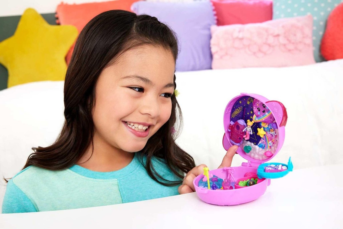Polly Pocket Dolls and Playset, Planet 21.0 x 9.5 x 5.5 cm
