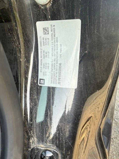 6-ступенчатая автоматическая коробка передач Chevrolet Camaro 2013–2014 годов выпуска LS Opt MYB от оригинального производителя протестирована - Изображение 4 из 4