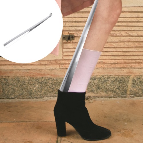 Stainless Steel Shoehorn Elder Man Wearing Auxiliary Tool Simple - Picture 8 of 12