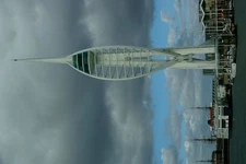 Photo A3 Spinnaker Tower Newtown/SZ6199 Seen across Portsmouth Harbour  c2015