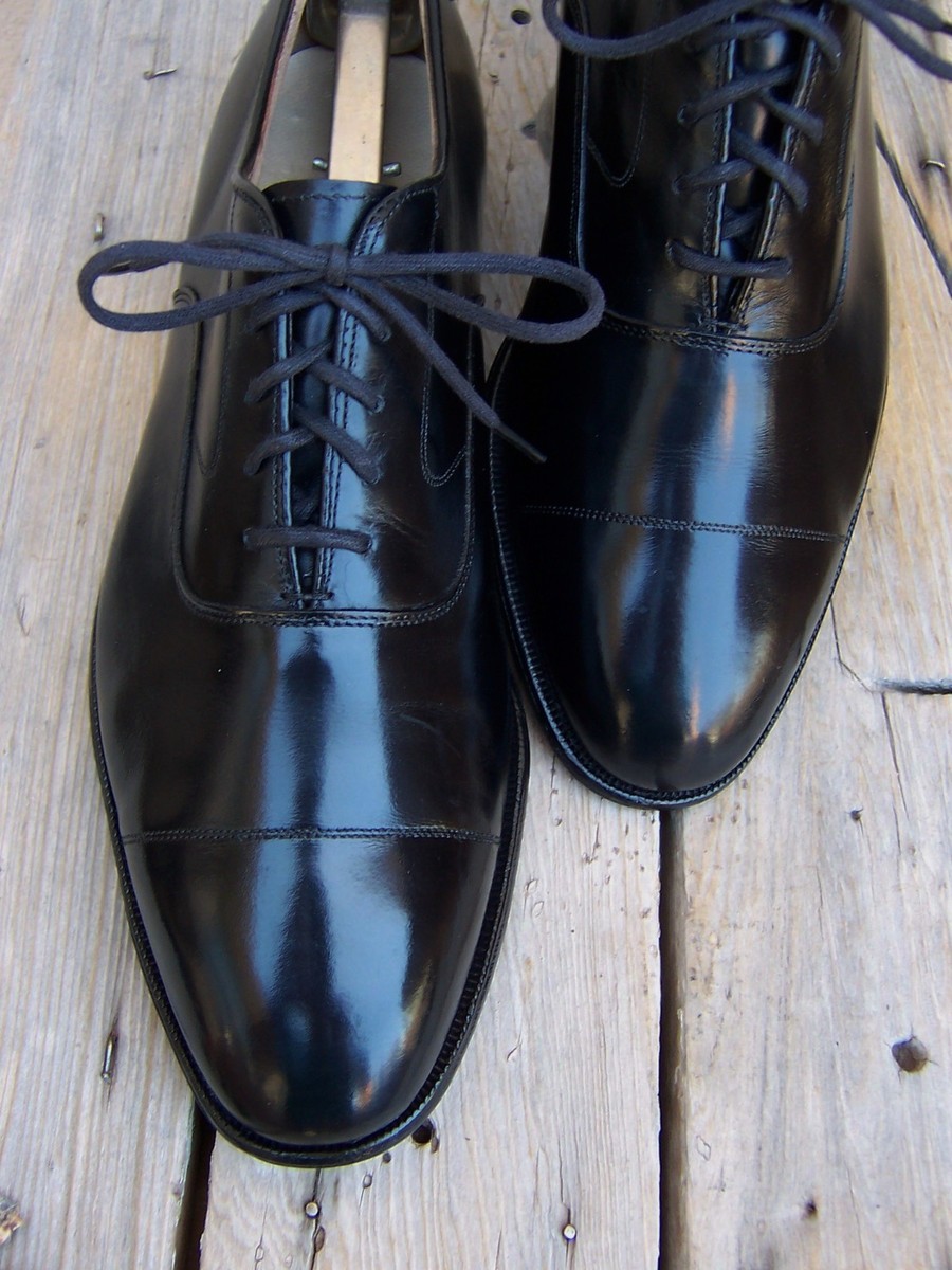 mens casual dress shoes johnston and murphy Johnston & Murphy Men's Alredge Cap Toe Dress Shoes Men's Shoes