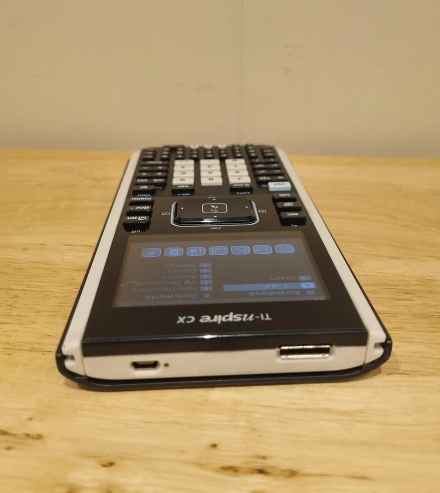 Texas Instruments TI-Nspire CX Black Graphing Scientific Calculator + Cable - Image 3 of 4