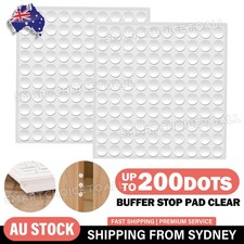 Self Adhesive Clear Rubber Feet Bumper Dots Door Cabinet Bumper Buffer Stop Pad