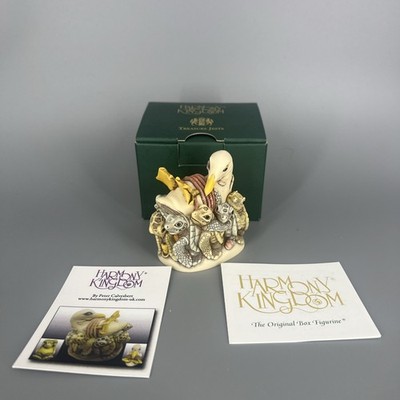 Harmony Kingdom Turning Tide Seagull Sea Turtle SIGNED Figurine 0839