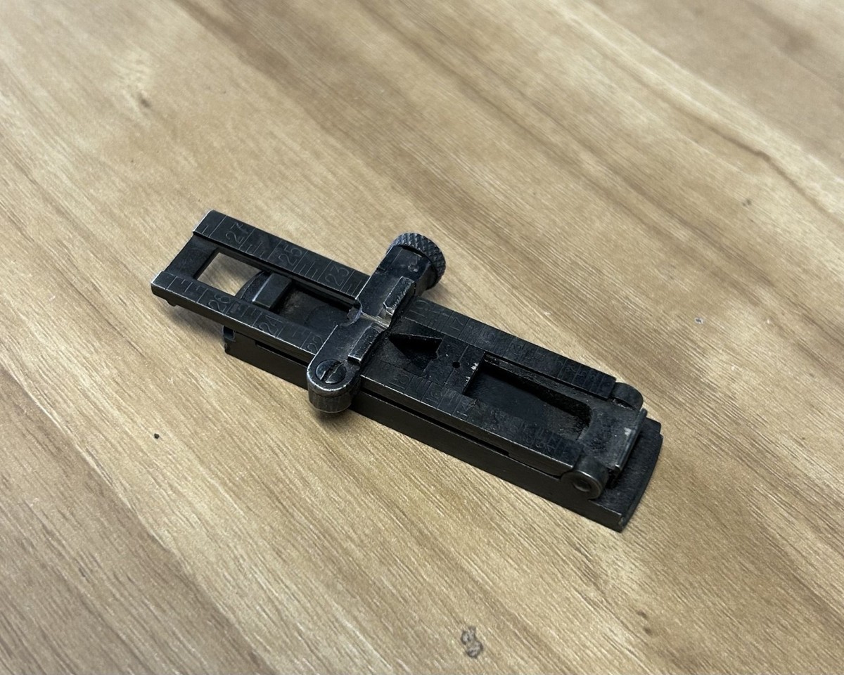 US Model 1903 Springfield Rifle, Rear Sight Ladder Assembly, 1903