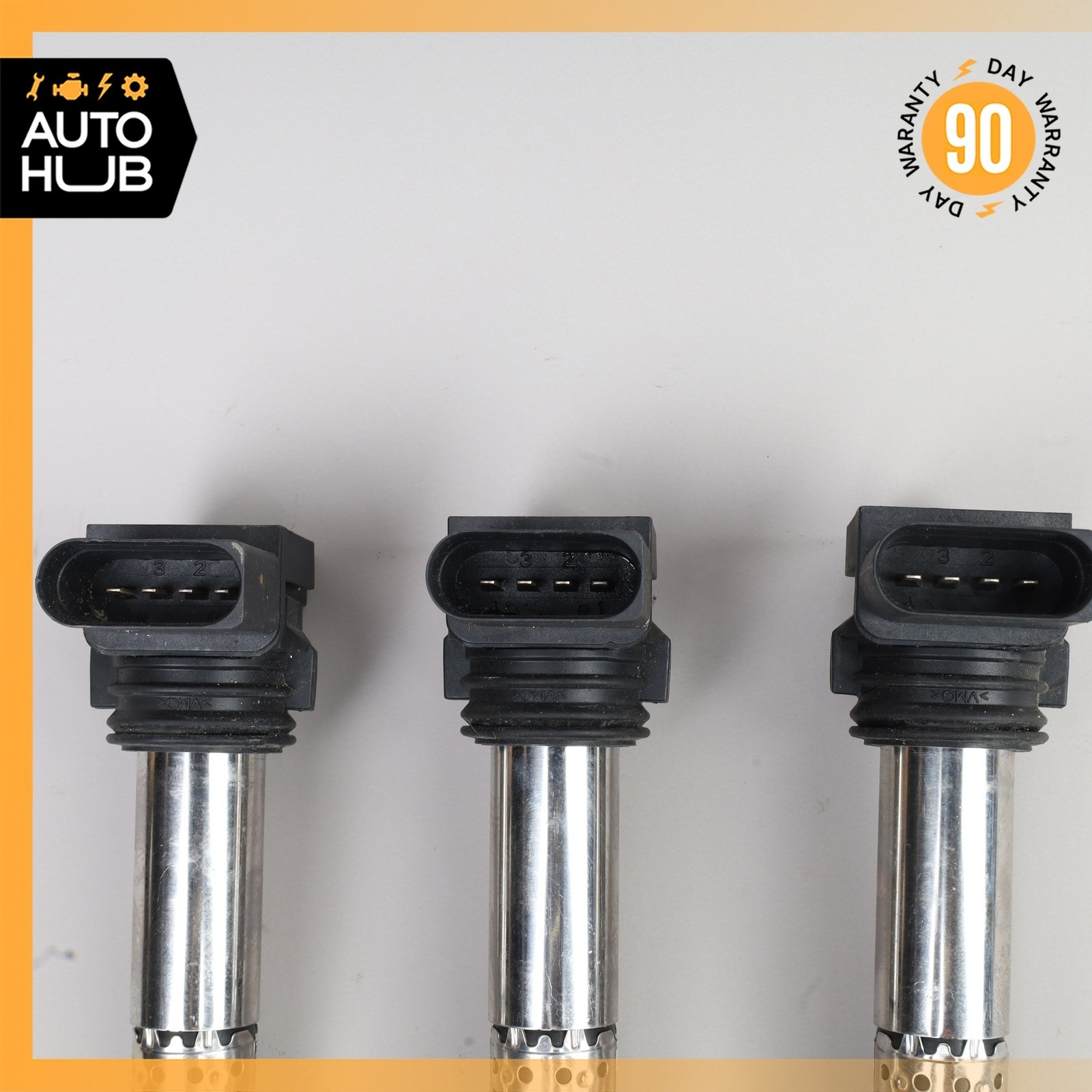 03-18 Bentley Continental GT GTC Flying Spur Ignition Coil Set of 6 OEM 87k