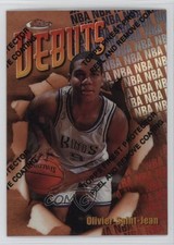 1997-98 Finest Common Bronze Refractor Tariq Abdul-Wahad Olivier Saint-Jean 6o3