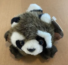 Purr-fection by MJC Raccoon Cushy Critter Plush 4" from 1997 (See Description)