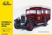 "Heller 80713 Citroen C4 \"Splendid Hotel\" Bausatz In 1:24 Neu + Ovp"