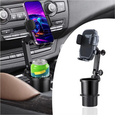 ​​2-In-1 Universal Car Cup Phone Holder​​ Adjustable Long Arm with 360° Rotation