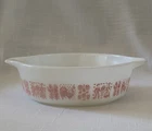 RARE Vintage PYREX #471 Pink Amish Butterprint 1 Pt USA~ Good Condition, No Lid