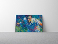 💎 Andy Murray Tennis Champion Series | Fine Art Pop 36x24 | Print H1