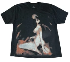 Travis Scott T Shirt XXL Faded Black Coachella 2025 Weekend 2 Exclusive NEW