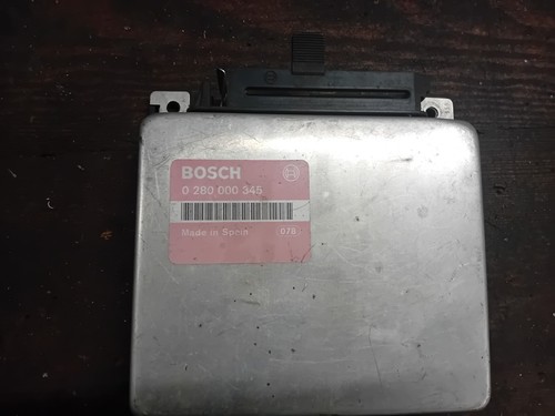 Motorsteuergerät Bosch 0280000345 Jetronic Peugeot 1,9