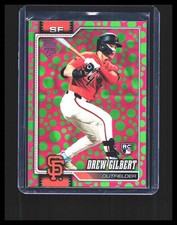 2026 Drew Gilbert Rookie Card - Topps  Pink Easter #155 SF Giants 