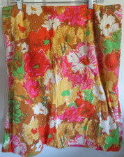 Talbots Woman - Multi-colored - Flower - Summer - Cotton Skirt - Size 18W