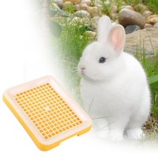 Hamster Potty Litter Tray Hamster Toilet Hollow Grid Anti Splashing Bunny