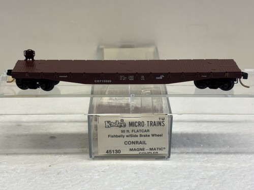 Micro trenes Kadee escala N MTL 45130 Conrail CR 715500 vagón plano | Condition: New