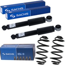2x SACHS STOSSDÄMPFER+FAHRWERKSFEDER HINTEN passend für OPEL ZAFIRA B FAMILY A05