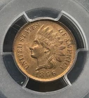 1896 Indian Cent 1C PCGS MS64 RB Red Brown - Gen 4 Holder
