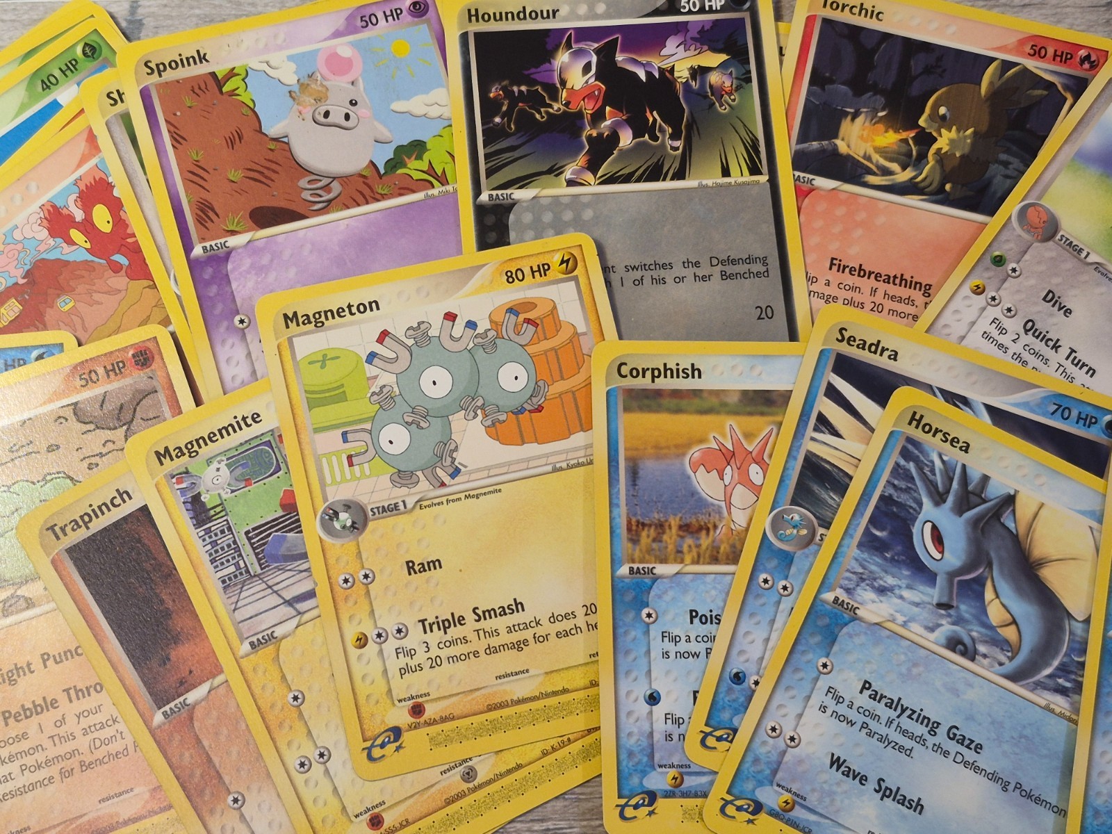 Pokemon Card EX Dragon Set 2003 WOTC Vintage LP-NM PICK YOUR CARD