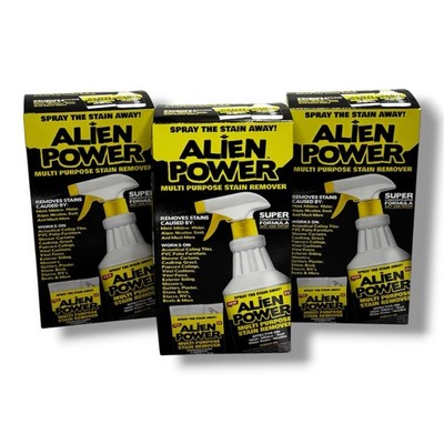 x3 Alien Power Super Concentrated Multi Purpose Stain Remover Mold Mildew Water