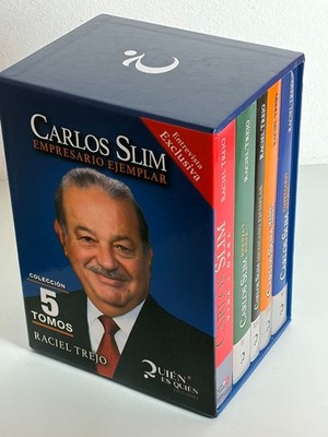 Carlos Slim Exemplary Businessman Collection (5 Volumes) *ESPANOL* Raciel Trejo