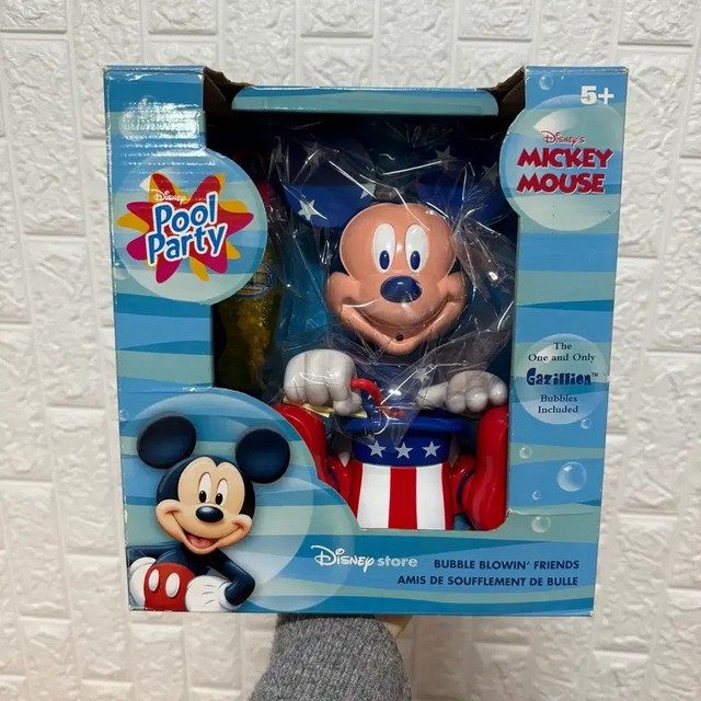 Disney Store USA Mickey Mouse Bubble Machine - New, Unopened